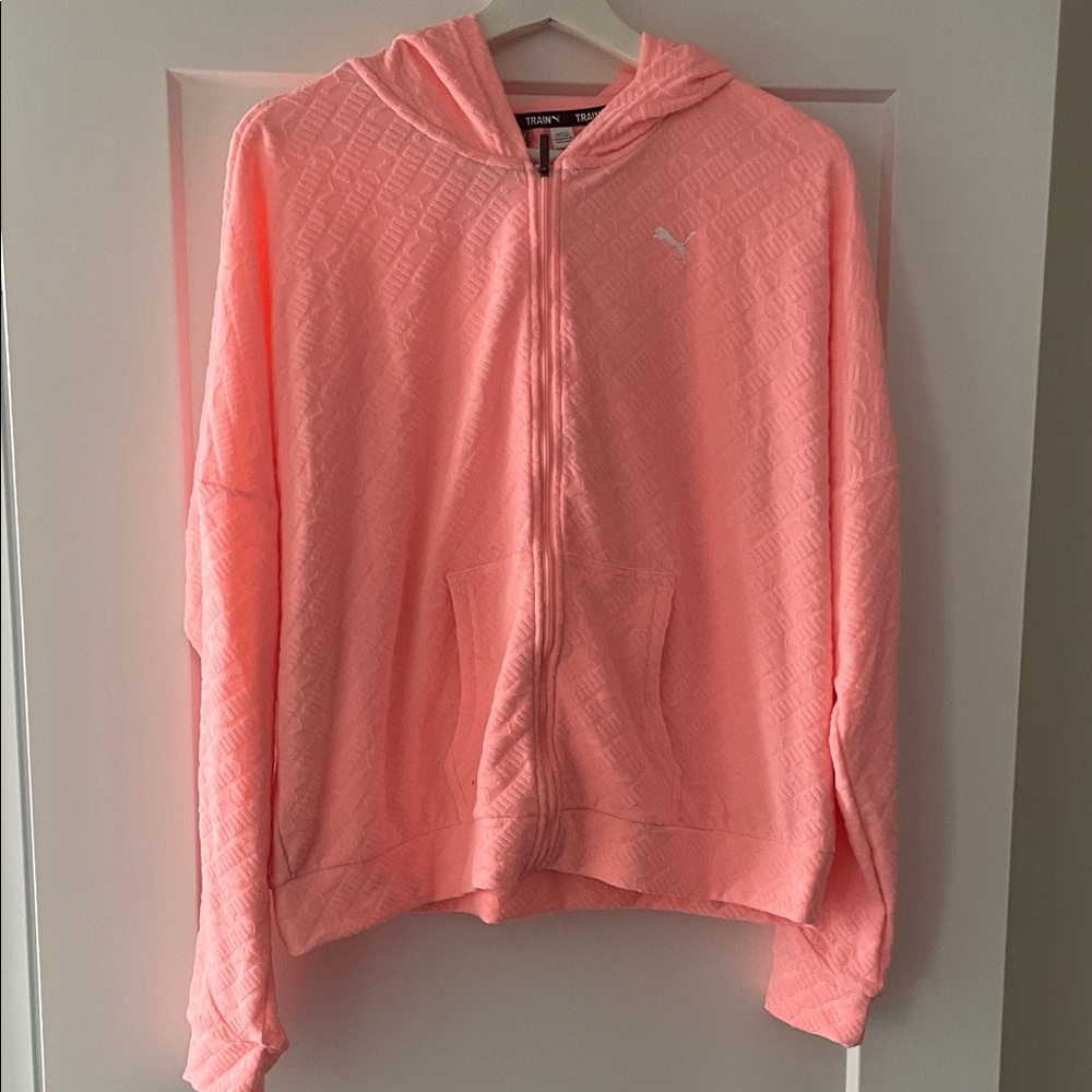 Puma Coral Track Pants & Hoodie Set - Picture 6 of 7